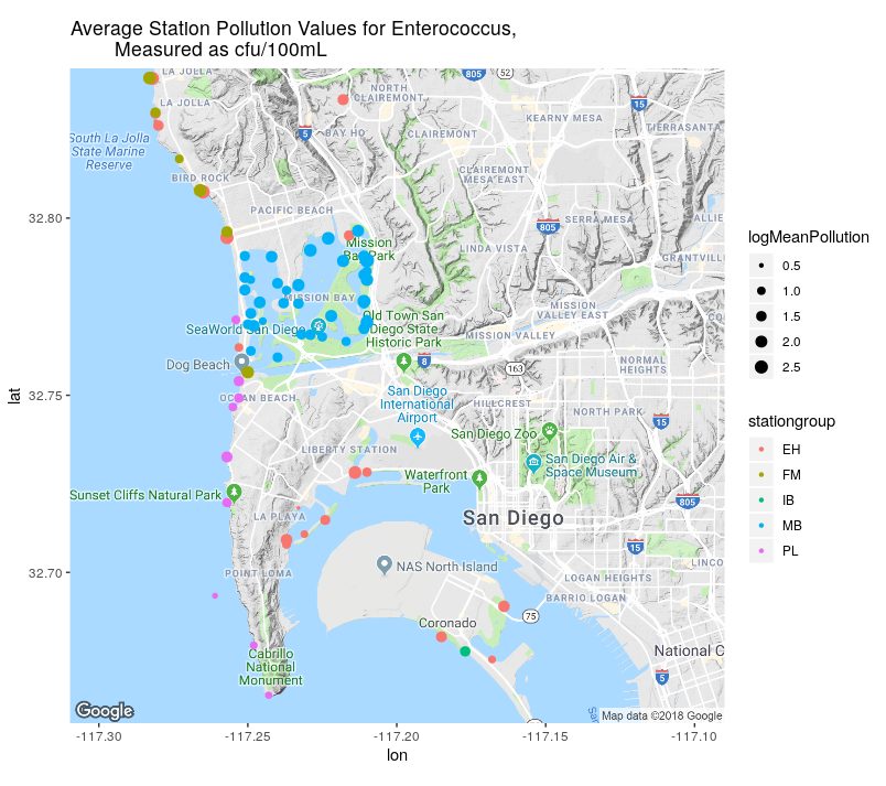 ocean pollution maps