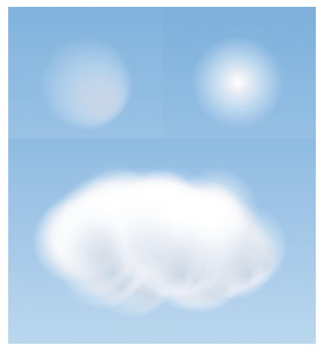interactive generative art: clouds 