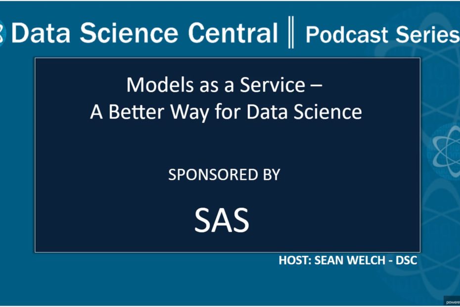 DSC Podcast Series: Models  as a Service – A Better Way for Data Science – Vimeo thumbnail