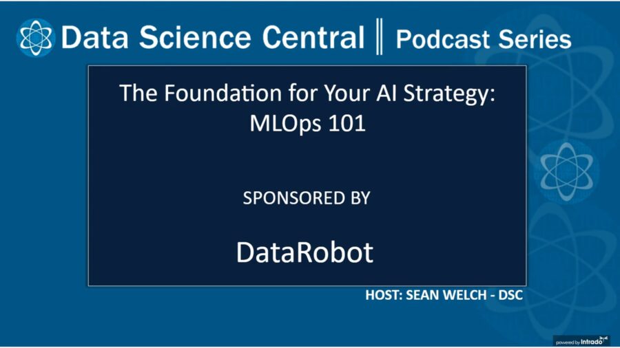 DSC Podcast Series: The Foundation for Your AI Strategy: MLOps 101 – Vimeo thumbnail