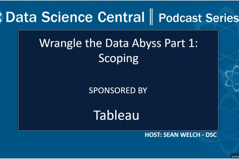 DSC Podcast Series: Wrangle the Data Abyss Part 1: Scoping – Vimeo thumbnail