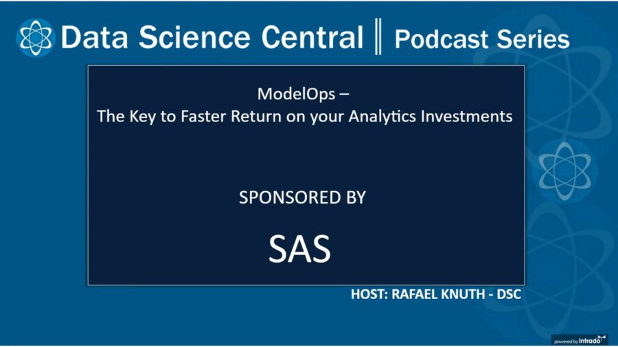 DSC Podcast Series: ModelOps – The Key to Faster Return on your Analytics Investments – Vimeo thumbnail