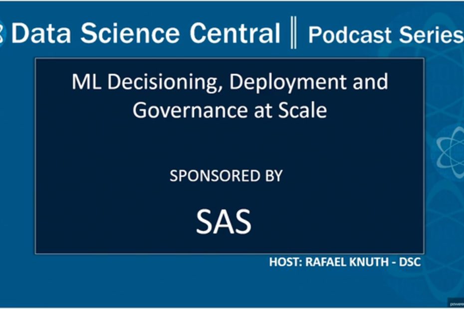 DSC Podcast Series: ML Decisioning, Deployment and Governance at Scale – Vimeo thumbnail