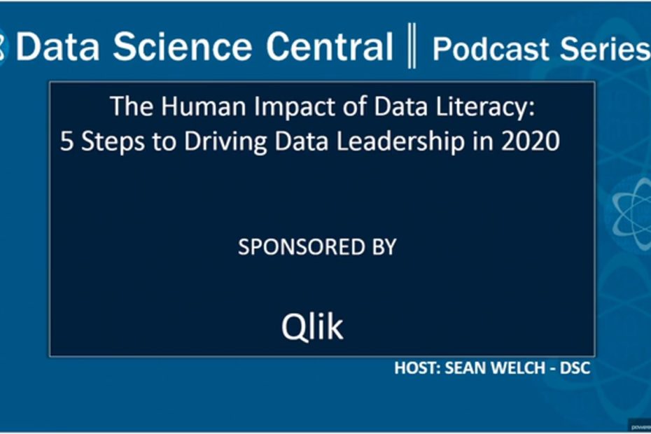 DSC Podcast Series: The Human Impact of Data Literacy: 5 Steps to Driving Data Leadership in 2020 – Vimeo thumbnail