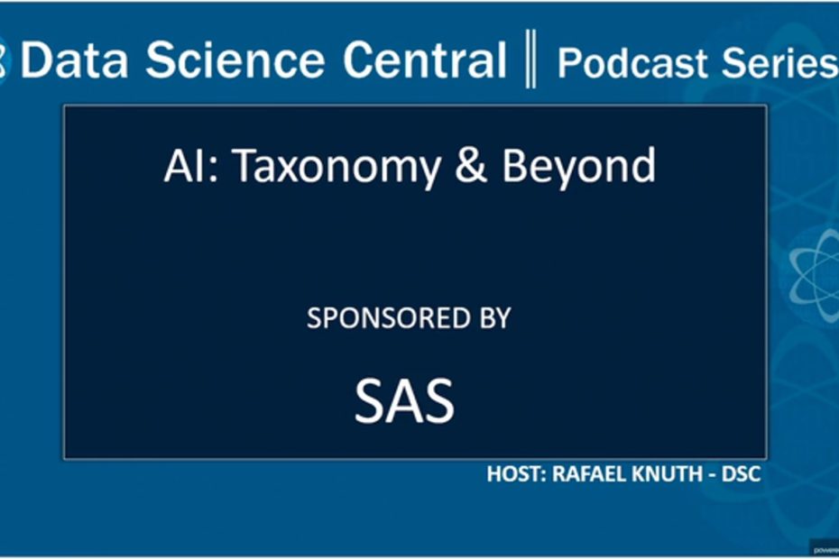 DSC Podcast Series: AI: Taxonomy & Beyond – Vimeo thumbnail