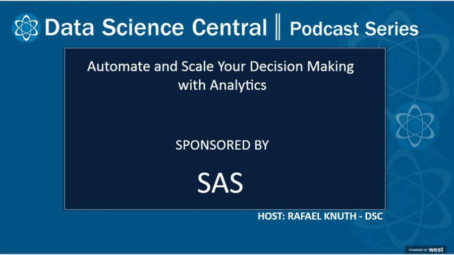 DSC Podcast Series: Automate and Scale Your Decision Making with Analytics – Vimeo thumbnail