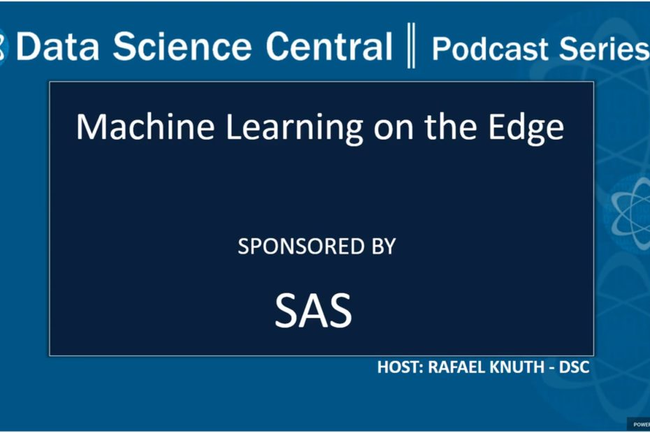 DSC Podcast Series: Machine Learning on the Edge – Vimeo thumbnail