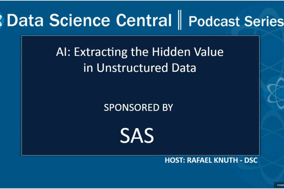 DSC Podcast Series: AI: Extracting the Hidden Value in Unstructured Data – Vimeo thumbnail