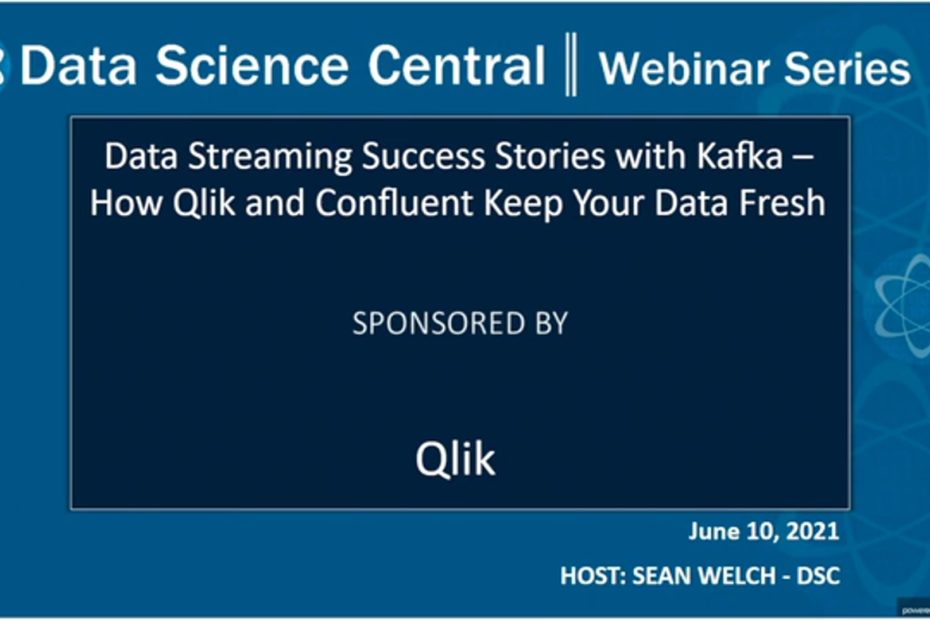 DSC Webinar Series: Data Streaming Success Stories with Kafka – How Qlik and Confluent Keep Your Data Fresh – Vimeo thumbnail