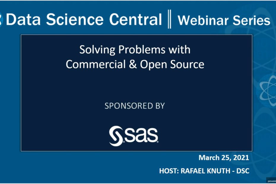 DSC Webinar Series: Solving Problems with Commercial & Open Source – Vimeo thumbnail