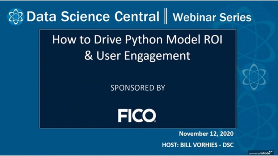 DSC Webinar Series: How to Drive Python Model ROI & User Engagement ...