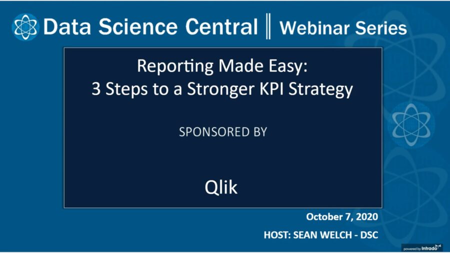 DSC Webinar Series: Reporting Made Easy: 3 Steps to a Stronger KPI Strategy – Vimeo thumbnail