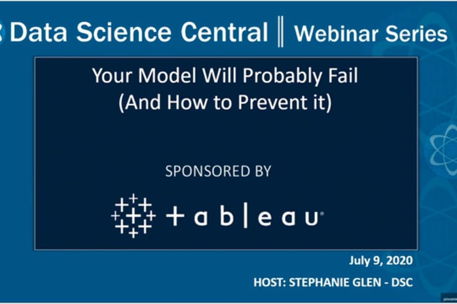 DSC Webinar Series: Your Model Will Probably Fail (And How to Prevent it) – Vimeo thumbnail