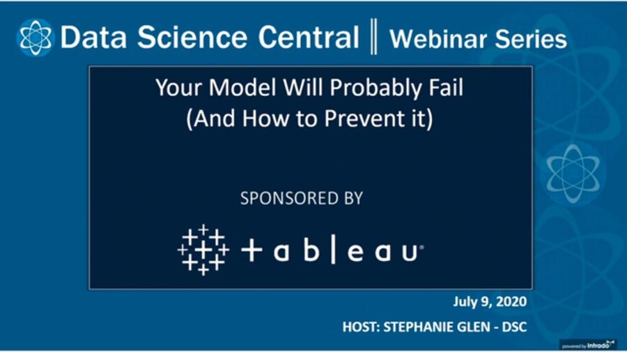 DSC Webinar Series: Your Model Will Probably Fail (And How to Prevent it) – Vimeo thumbnail