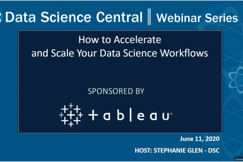 DSC Webinar Series: How to Accelerate and Scale Your Data Science Workflows – Vimeo thumbnail