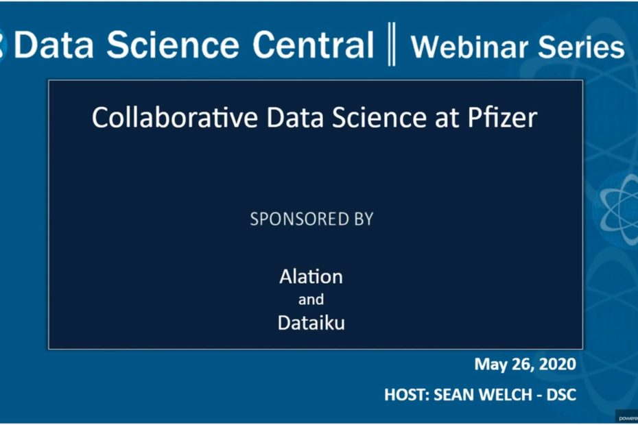 DSC Webinar Series: Collaborative Data Science at Pfizer – Vimeo thumbnail