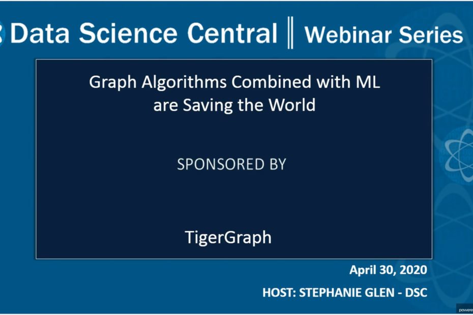 DSC Webinar Series: Graph Algorithms Combined with ML are Saving the World – Vimeo thumbnail