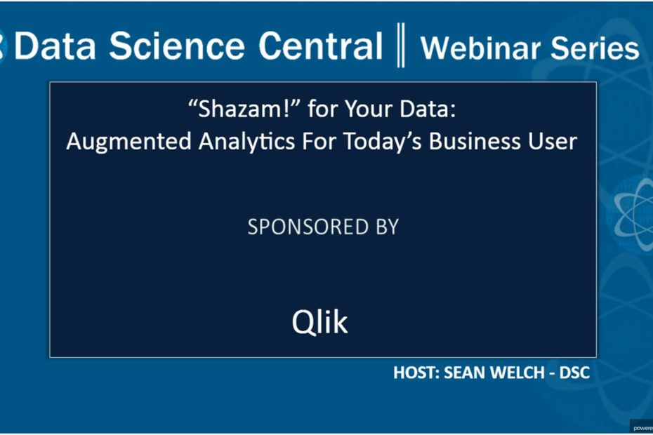 DSC Webinar Series: Augmented Analytics for Today’s Business User – Vimeo thumbnail