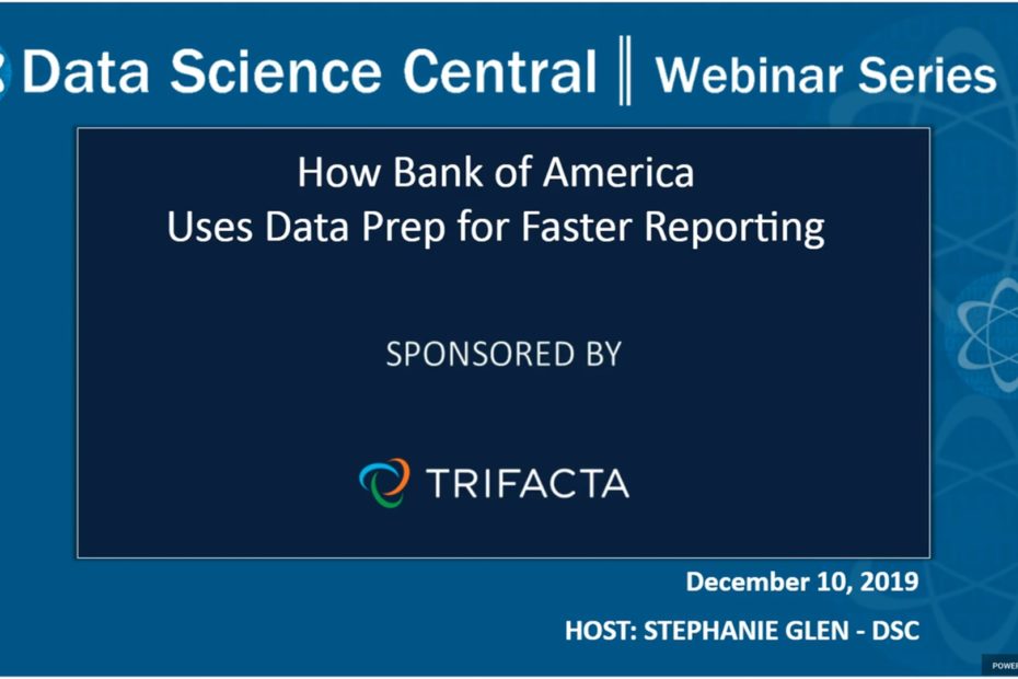 DSC Webinar Series: How Bank of America Uses Data Prep for Faster Reporting – Vimeo thumbnail