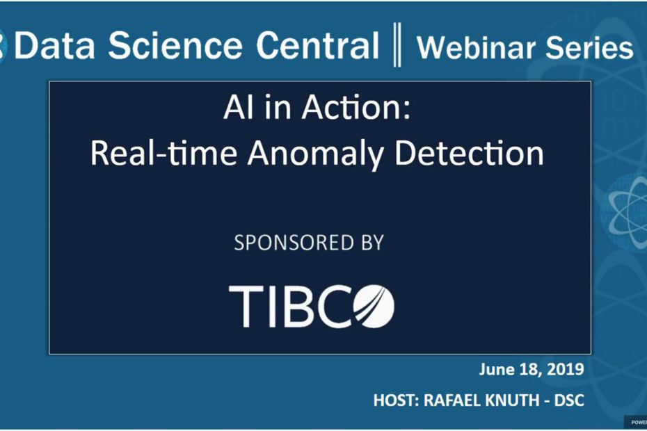DSC Webinar Series: AI in Action: Real-time Anomaly Detection – Vimeo thumbnail