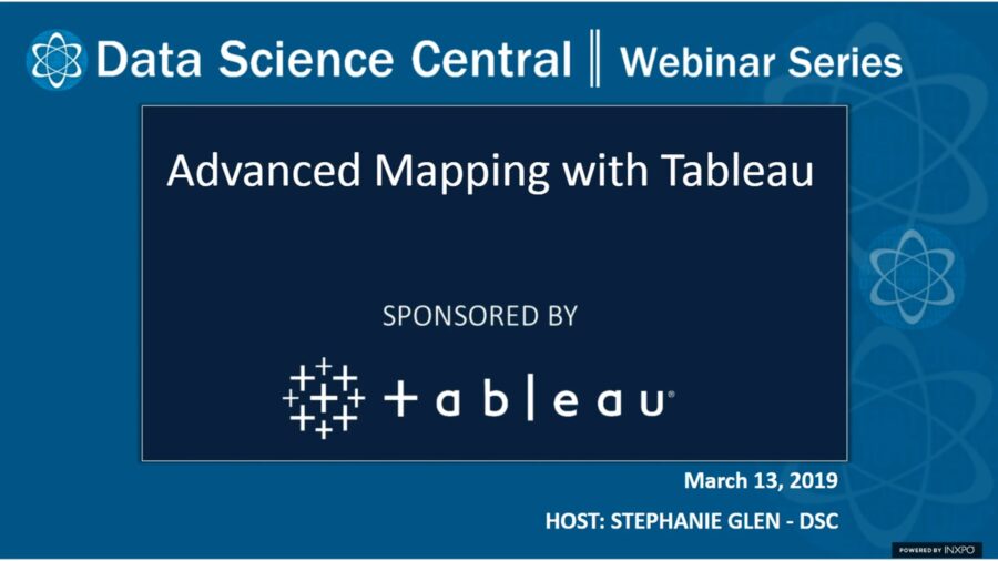 DSC Webinar Series: Advanced Mapping with Tableau – Vimeo thumbnail