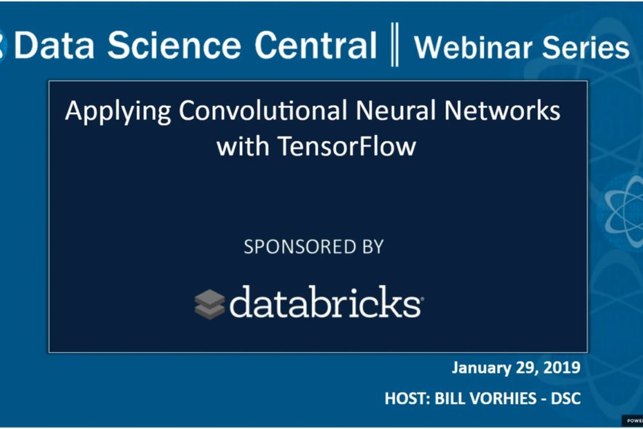 DSC Webinar Series: Applying Convolutional Neural Networks with TensorFlow – Vimeo thumbnail