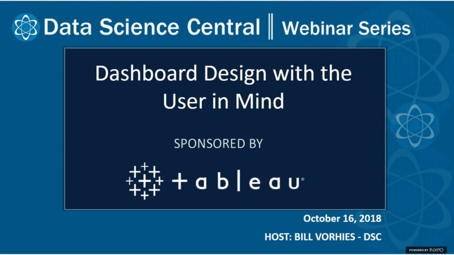 DSC Webinar Series: Dashboard Design with the User in Mind – Vimeo thumbnail