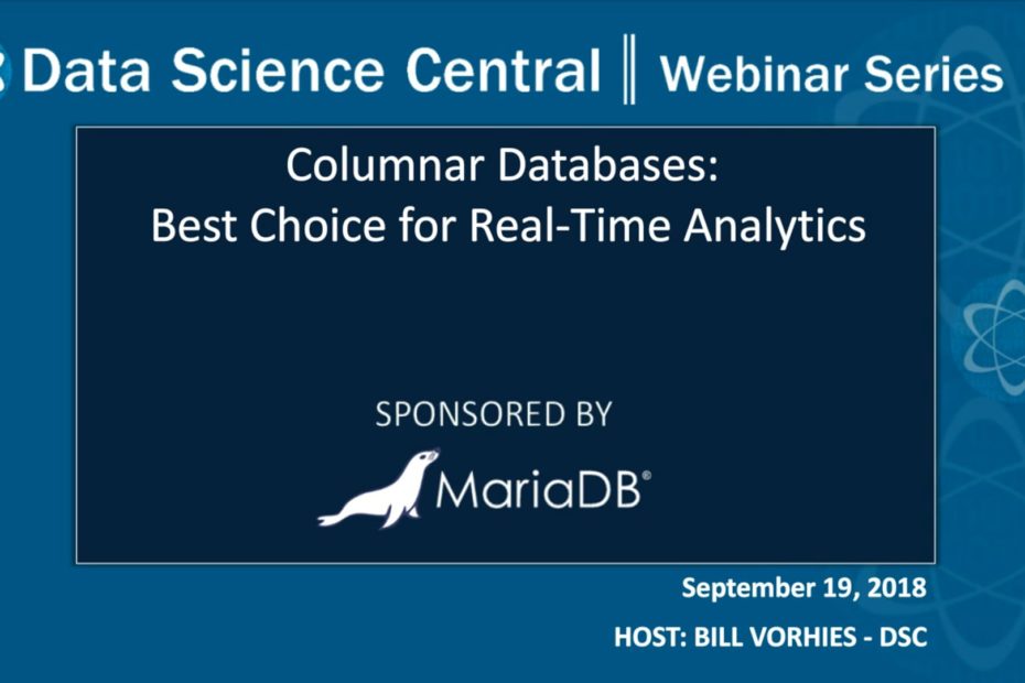 DSC Webinar Series: Columnar Databases: Best Choice for Real-Time Analytics – Vimeo thumbnail