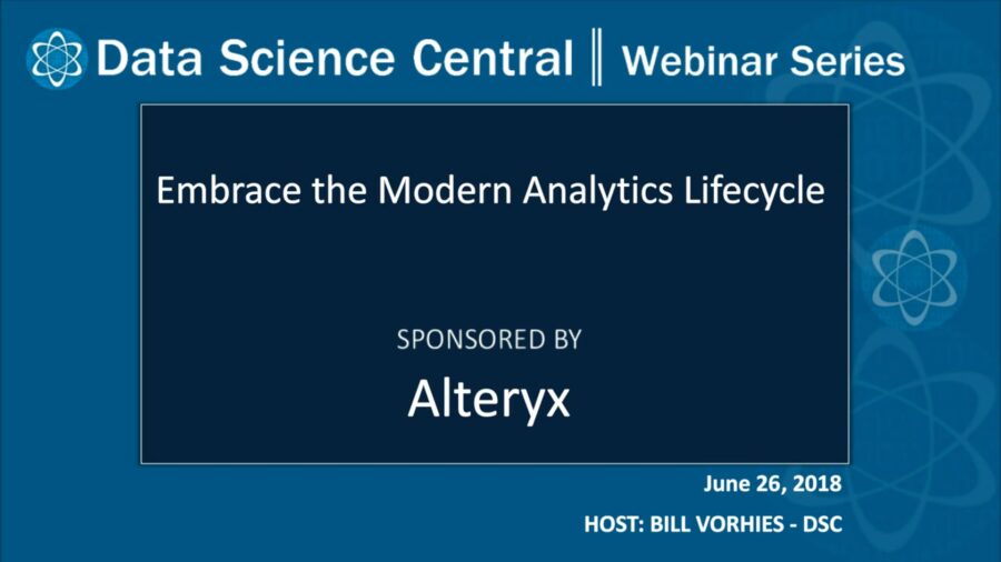 DSC Webinar Series: Embrace the Modern Analytics Lifecycle – Vimeo thumbnail