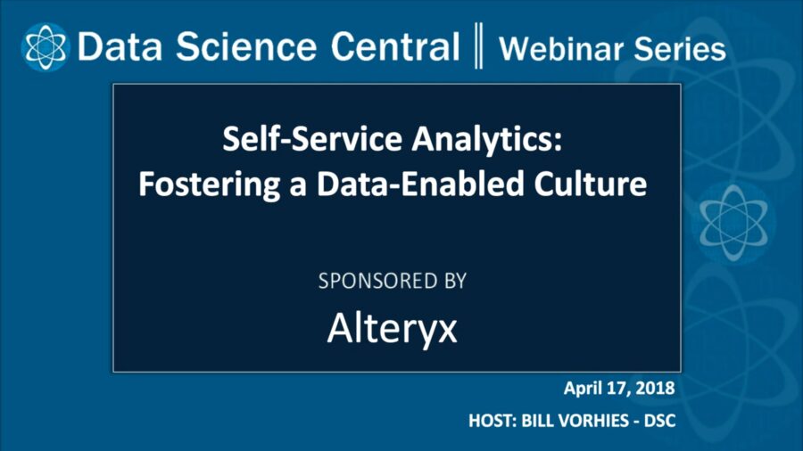 DSC Webinar Series: Self-Service Analytics: Fostering a Data-Enabled Culture – Vimeo thumbnail