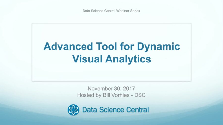 DSC Webinar Series: Advanced Tool for Dynamic Visual Analytics – Vimeo thumbnail