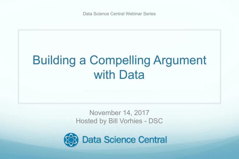 DSC Webinar Series: Building a Compelling Argument with Data – Vimeo thumbnail