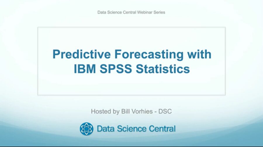 DSC Webinar Series: Predictive Forecasting with Time Series Analysis – Vimeo thumbnail