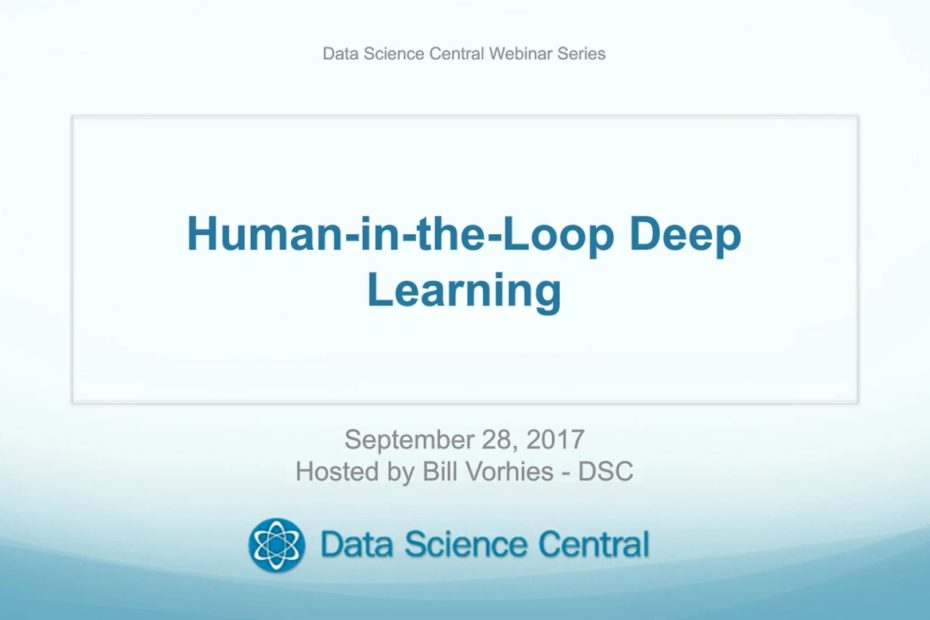 DSC Webinar Series: Human-in-the-Loop Deep Learning – Vimeo thumbnail