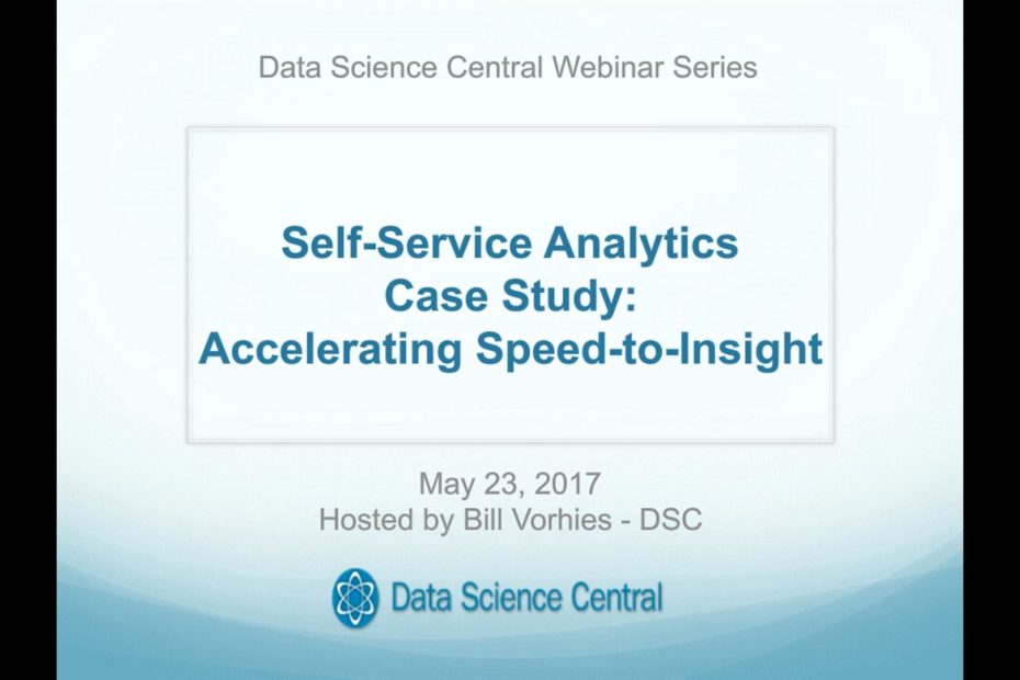 DSC Webinar Series: Self-Service Analytics Case Study: Accelerating Speed-to-Insight – Vimeo thumbnail