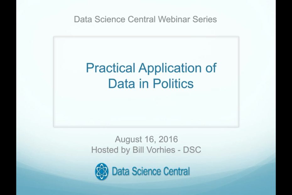 DSC Webinar Series: Practical Application of Data in Politics – Vimeo thumbnail