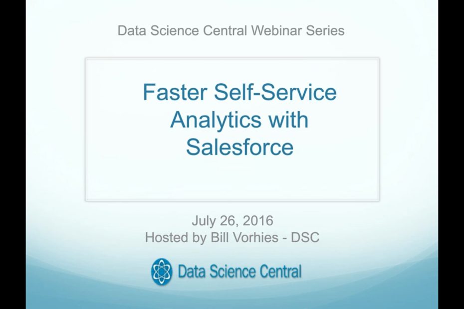 DSC Webinar Series: Faster Self-Service Analytics with Salesforce Data & Visualizations – Vimeo thumbnail