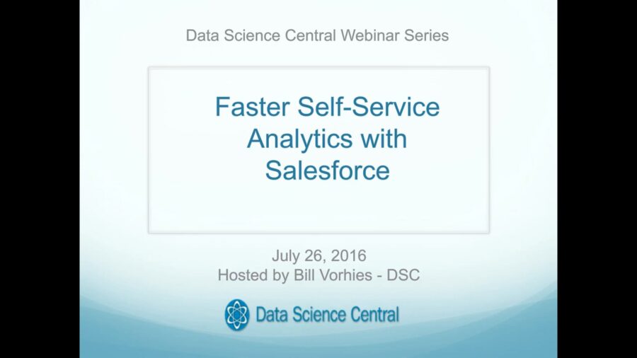 DSC Webinar Series: Faster Self-Service Analytics with Salesforce Data & Visualizations – Vimeo thumbnail
