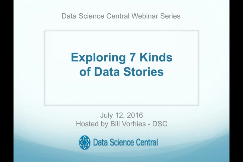 DSC Webinar Series: Exploring 7 Kinds of Data Stories – Vimeo thumbnail