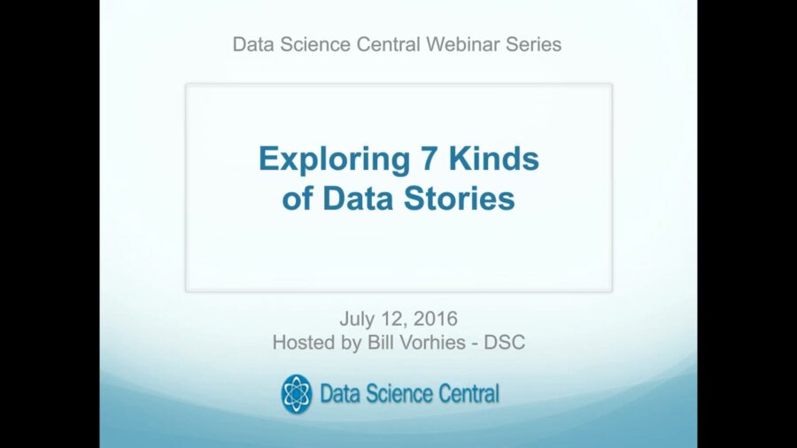 DSC Webinar Series: Exploring 7 Kinds of Data Stories – Vimeo thumbnail
