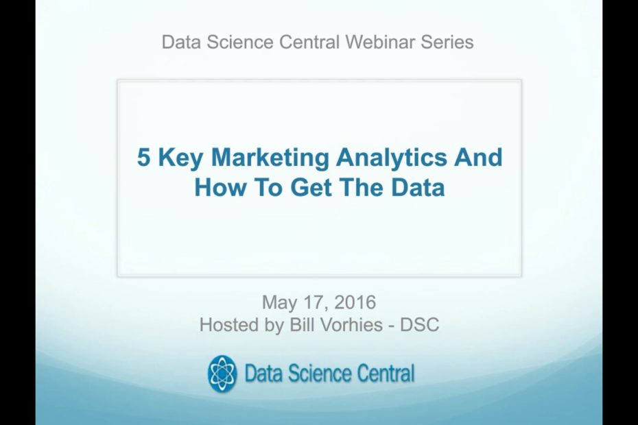 DSC Webinar Series: 5 Key Self-Service Analytics and How to Get the Data – Vimeo thumbnail