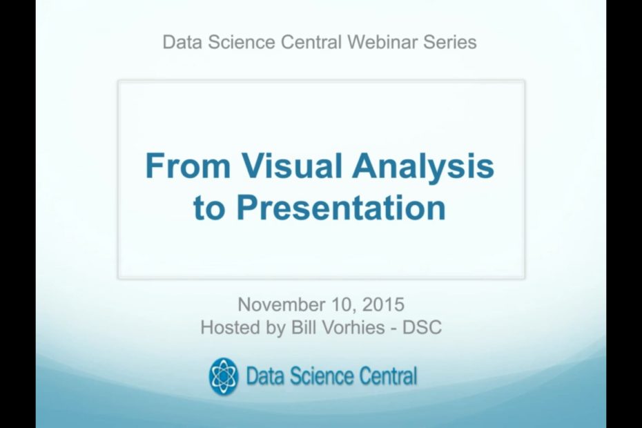 DSC Webinar Series: From Visual Analysis to Presentation – Vimeo thumbnail