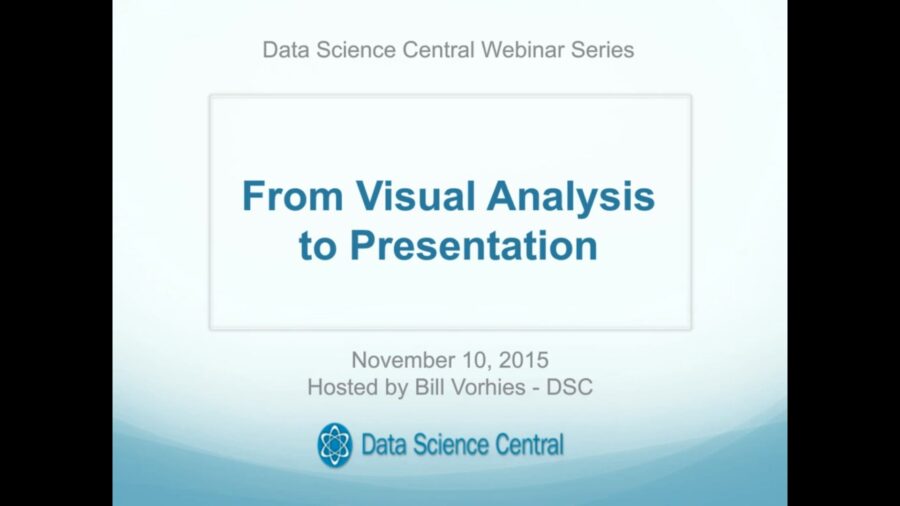 DSC Webinar Series: From Visual Analysis to Presentation – Vimeo thumbnail
