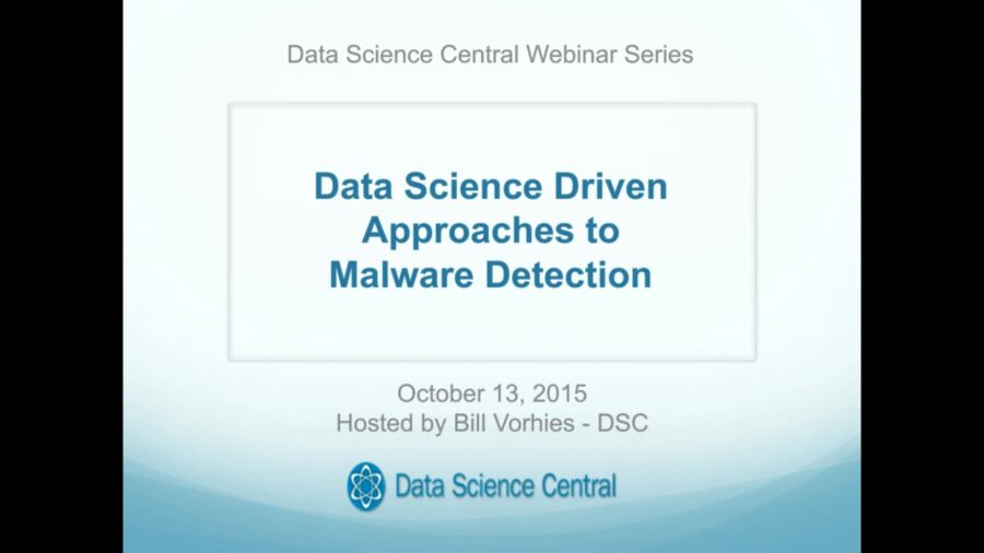 DSC Webinar Series: Data Science Driven Approaches to Malware Detection – Vimeo thumbnail