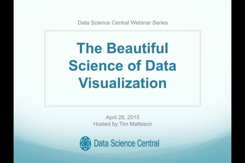 DSC Webinar Series: The Beautiful Science of Data Visualization: Tableau – Vimeo thumbnail