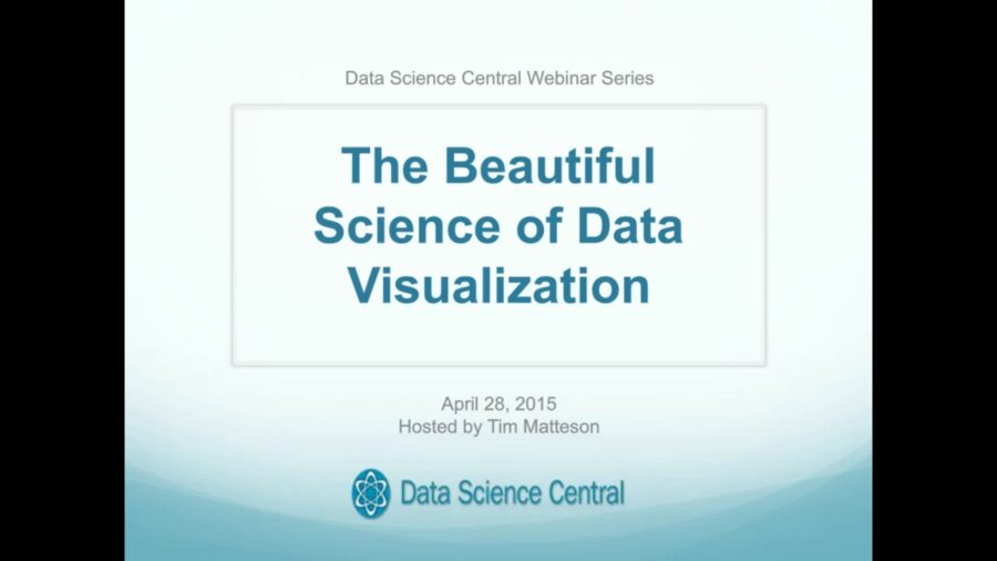 DSC Webinar Series: The Beautiful Science of Data Visualization: Tableau – Vimeo thumbnail