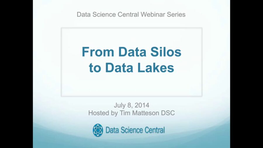 DSC Webinar Series: From Data Silos to Data Lakes 7.8.2014 – Vimeo thumbnail