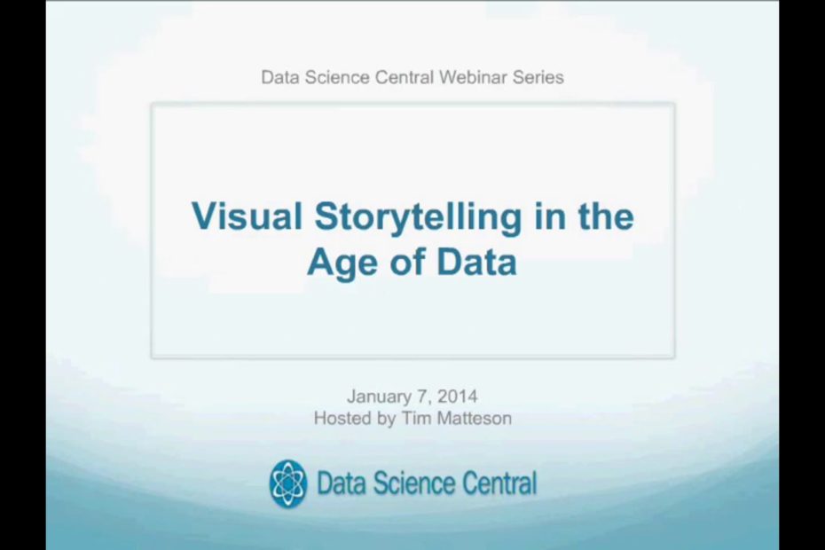 DSC Webinar Series: Visual Storytelling in the Age of Data 1.7.2014 – Vimeo thumbnail