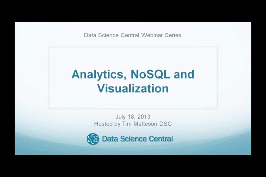 DSC Webinar Series: Analytics, NoSQL and Visualization – Vimeo thumbnail