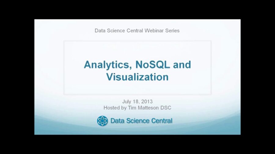 DSC Webinar Series: Analytics, NoSQL and Visualization – Vimeo thumbnail